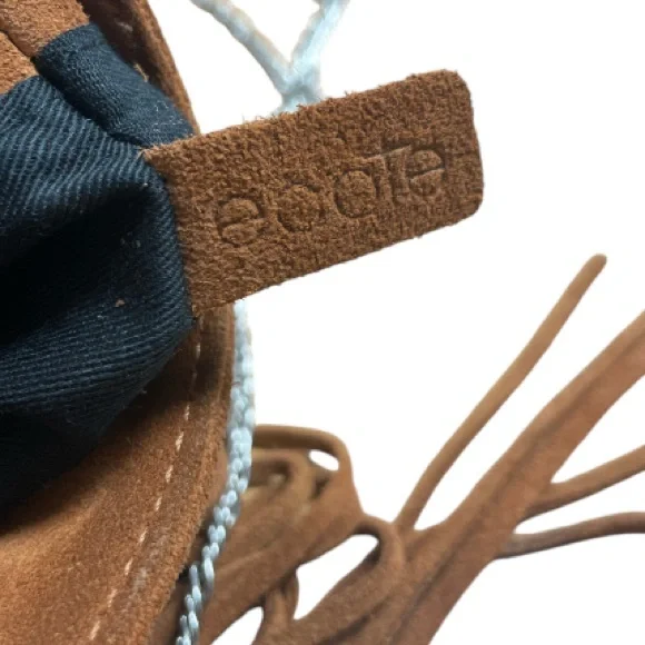 Ecote suede leather fringe crossbody - Picture 10 of 11